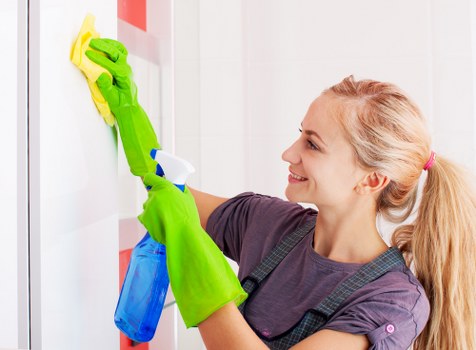 Professional upholstery cleaning for a sofa in an E14 home