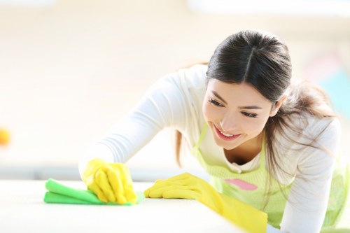 Regular cleaning for a modern Canary Wharf-area office
