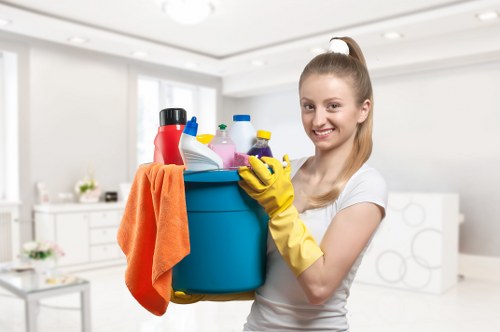 Office and commercial cleaning service in the E14 area
